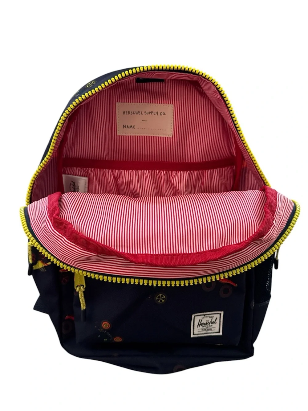 Herschel Supply Company Heritage Youth Peacoat Monster Truck Navy Backpack